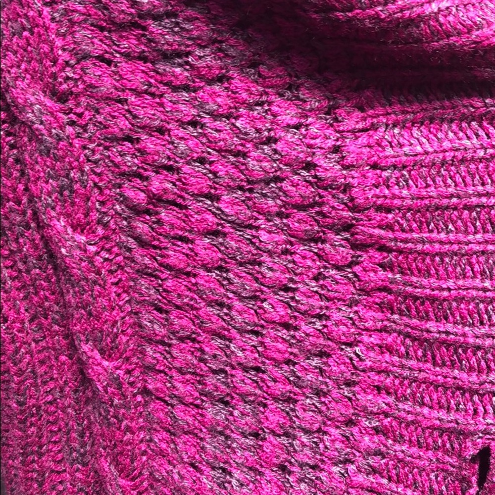 Rue21 Purple and‎ Gray Sweater Cardigan - Picture 6 of 7